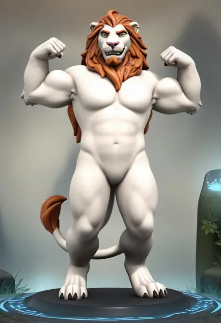 Hero Forge Style for Pony Diffusion V6 XL