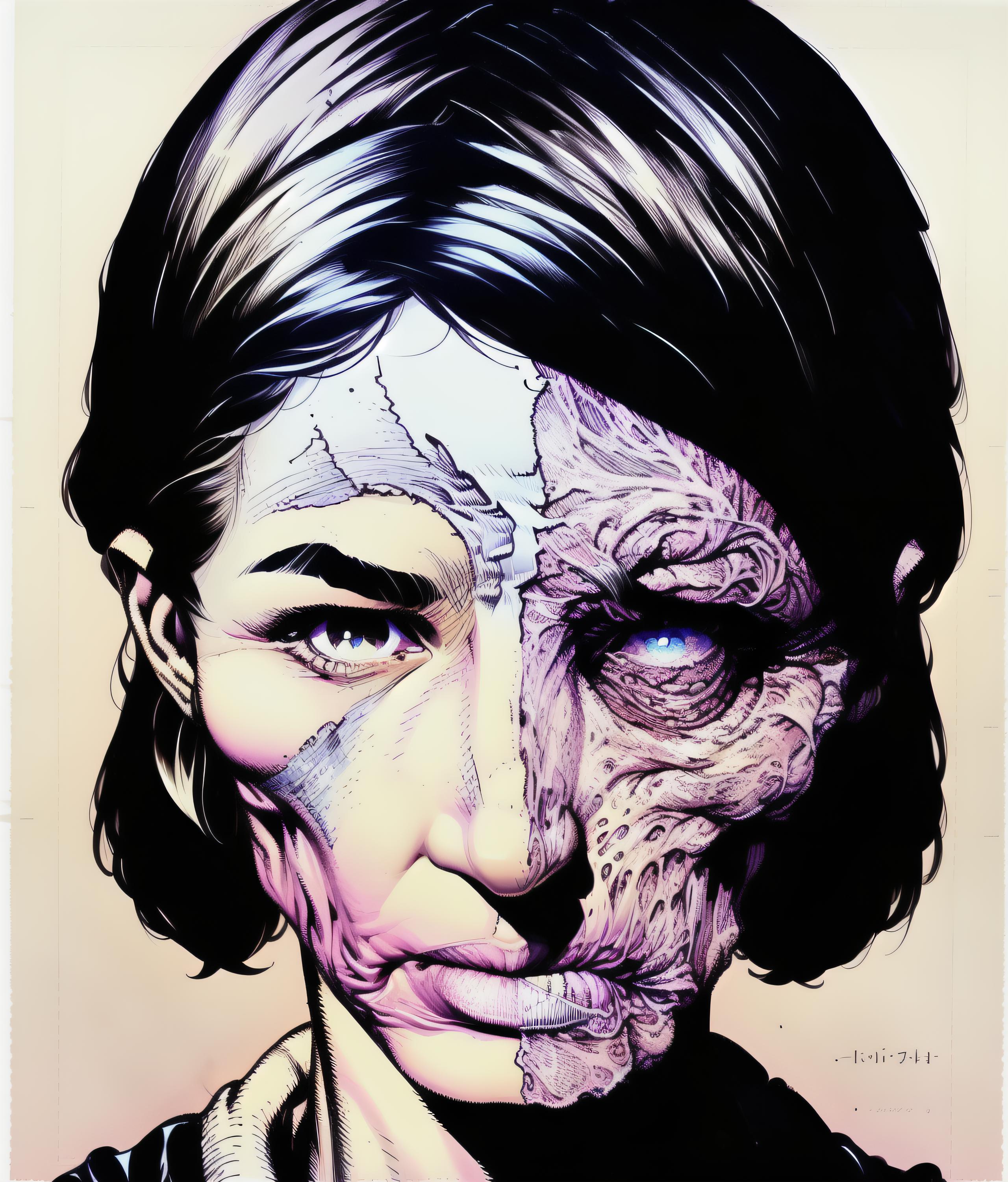 Half Face (Zombies) | KIM image by KKKKKIIIIIIIMMMMM