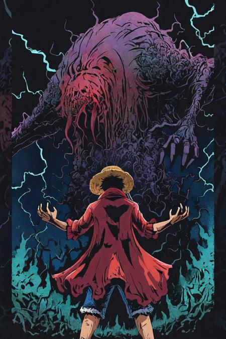 Retro Dark Fantasy Illustration illustriousXL V1