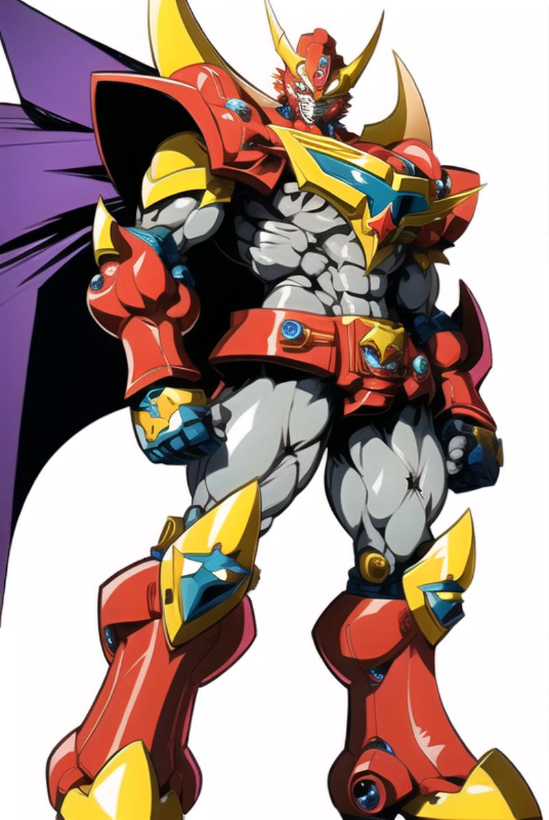 Super robot diffusion(Gundam, EVA, ARMORED CORE, BATTLE TECH like mecha lora) image by iamddtla