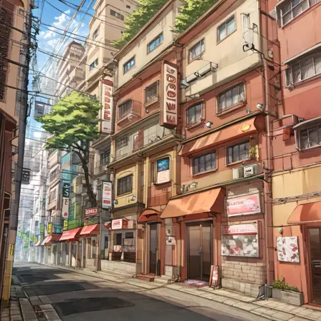 ソープ街 / (Soapland) Fukuhara SDXL