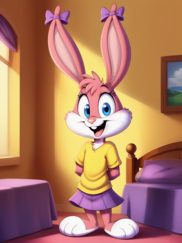Babs bunny - BB2D_v3 | Stable Diffusion LoRA | Civitai