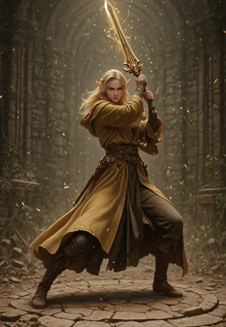 Magic Sword and Staff (Tool)