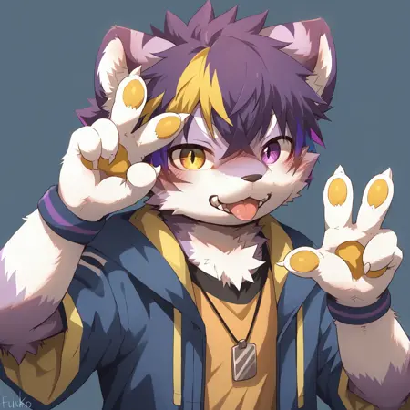 Random Kemono Art Style
