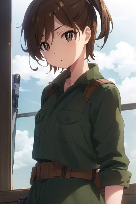 Shino Kuribayashi (栗林 志乃) - Gate: Thus the JSDF Fought There! (GATE(ゲート)自衛隊 彼の地にて、斯く戦えり)