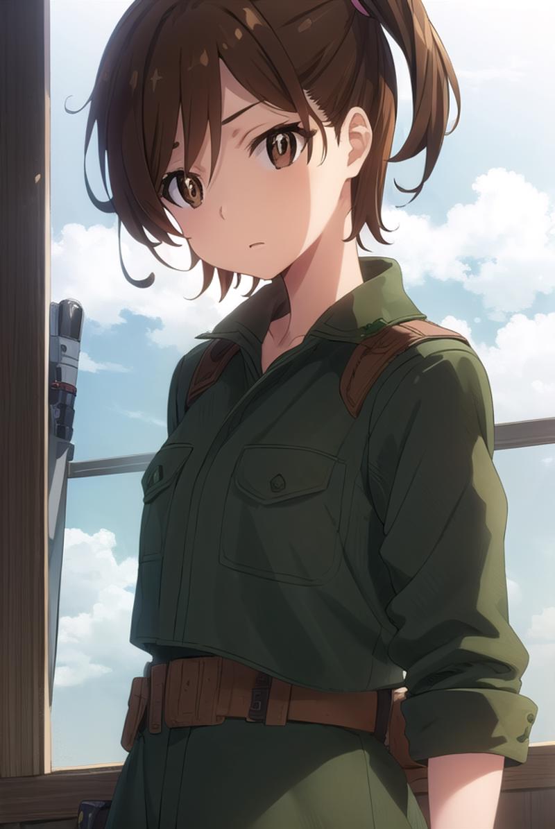 Shino Kuribayashi (栗林 志乃) - Gate: Thus the JSDF Fought There! (GATE（ゲート）自衛隊　彼の地にて、斯く戦えり) image by nochekaiser881