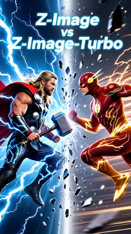 Z-Image vs Z-Image-Turbo v1.0