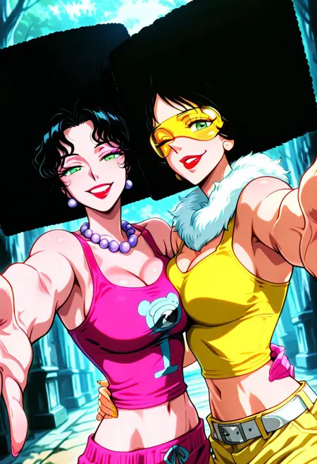 Mozu and Kiwi (One Piece)