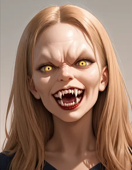 Vamp face / Buffy the Vampire Slayer