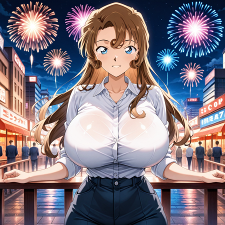 Kudos yukiko/工藤 有希子(名探偵コナン) illustrious_XL