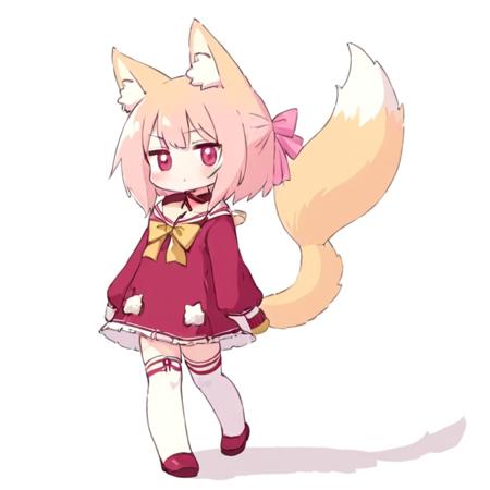 kemomimi-chan (naga u) personating,objectification,fox ears