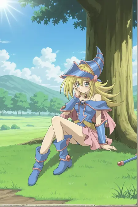 Dark Magician Girl - Yu-Gi-Oh! - Illustrious