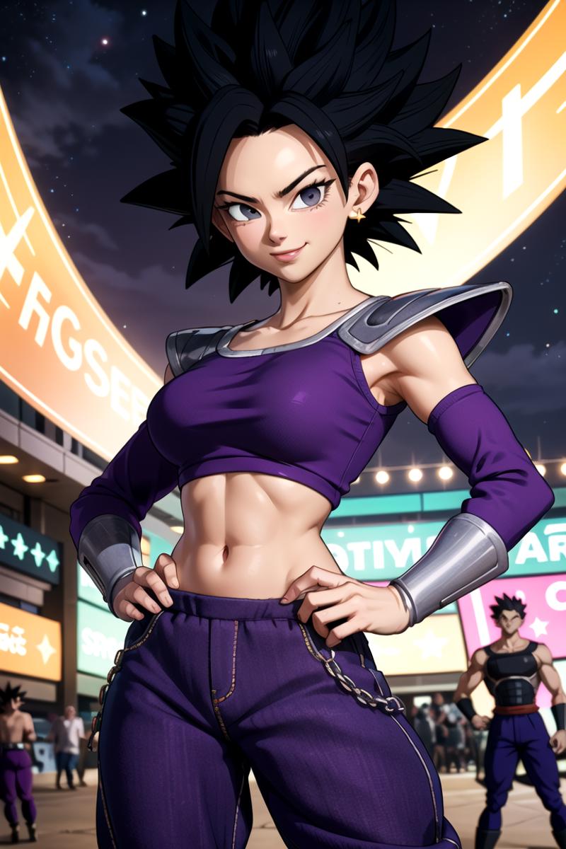 Caulifla + Super Saiyan 4 Form + SDXL & SD1.5 (Dragon Ball Super) image by CitronLegacy