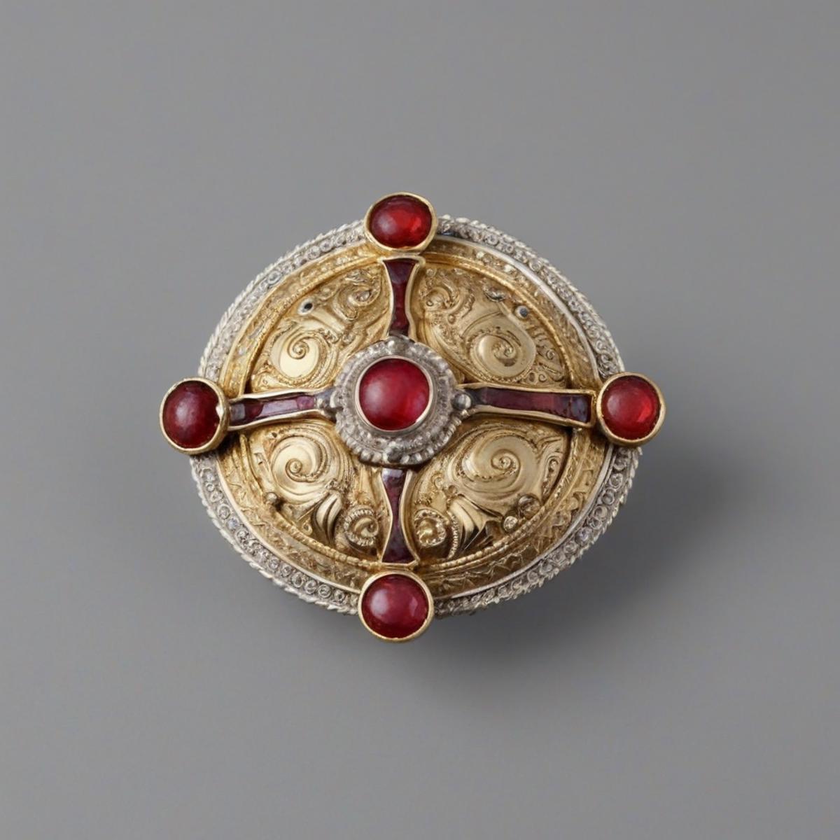 Anglo-Saxon Disc Brooches XL - Anglo-Saxon Disc Brooches XL | Stable ...