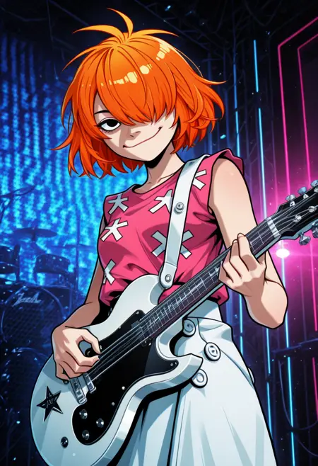 Noodle (Gorillaz) (Character) for Illustrious