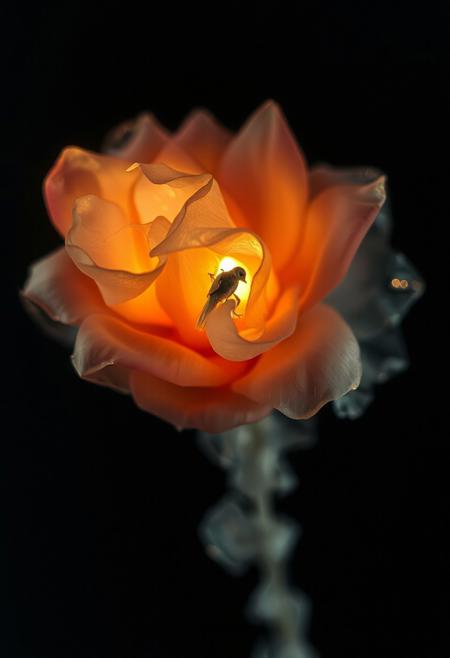 a thought-provoking fine art photo caught before it disappears forever, Conceptual, abstract, creative, unique, 8k uhd, ultra-sharp focus, highly detailed, internationally-acclaimed photograph