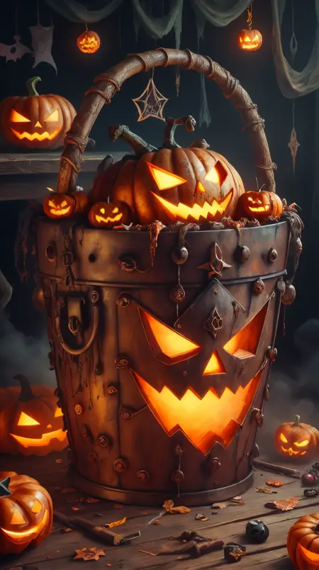 🎃 Halloween Glowing Style 🎃