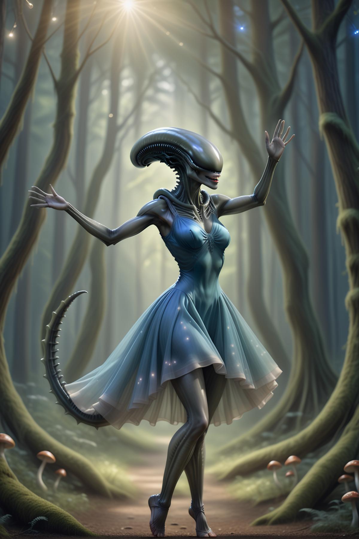 Female Xenomorph - Alien Woman image by Catalorian