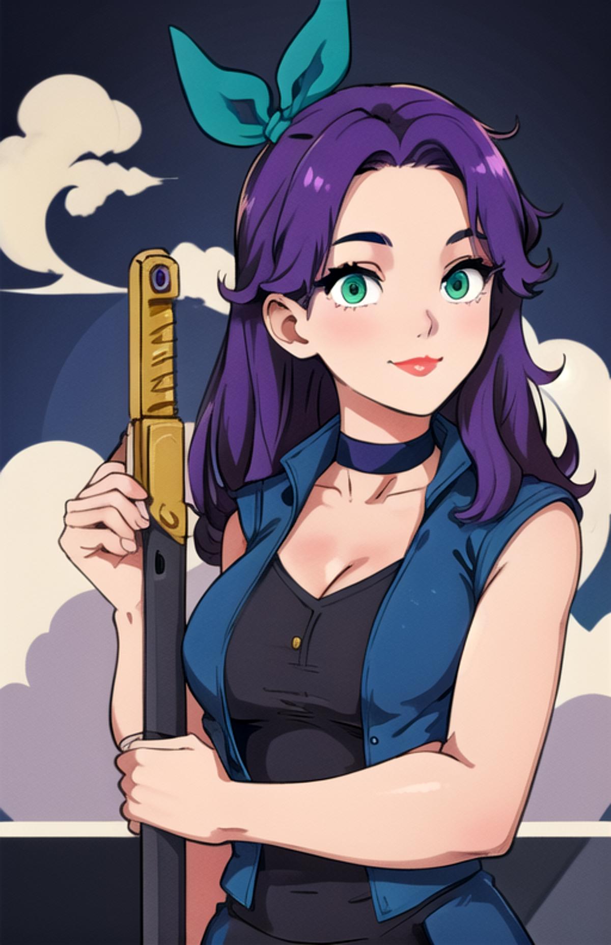 abigail (stardew valley) - v1.0 | Stable Diffusion LoRA | Civitai