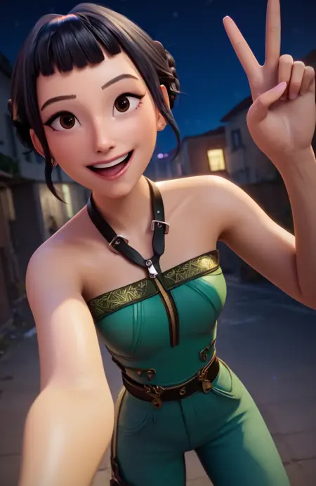 KPop Demon Hunters -  Zoey