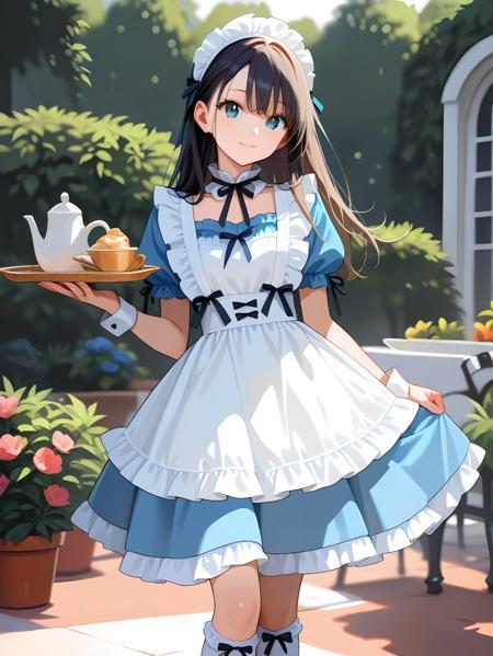 メイド風ドレス/maid dress(XL,Pony) v1.0 noob