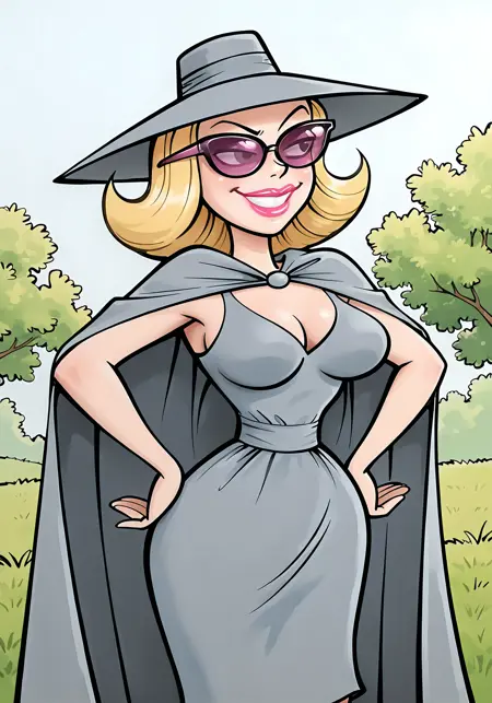 Grey Spy aka Lady in Grey - Spy vs Spy