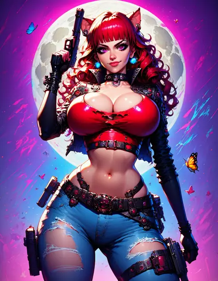 Stylized Neo-Anime Art Style