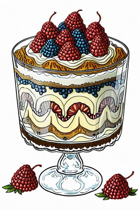 pen and ink illustration of a Trifle in a glass by cooking show 
<lora:Baking_Illustration:1>
<lora:Baking_Illustration:1>