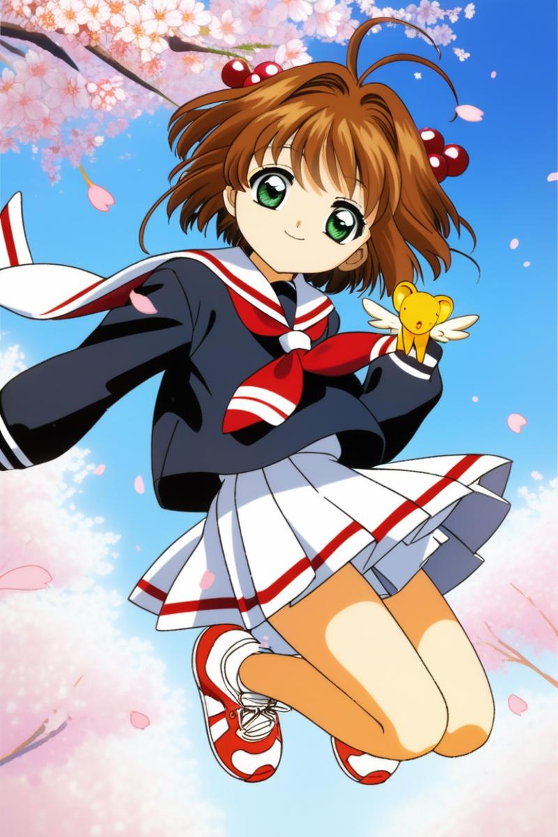 [XL] CLAMP 《Card Captor Sakura(Animation version)》/《魔卡少女樱(动画版)》 木之本樱/大道世知世- Artist Style image by Yumakono