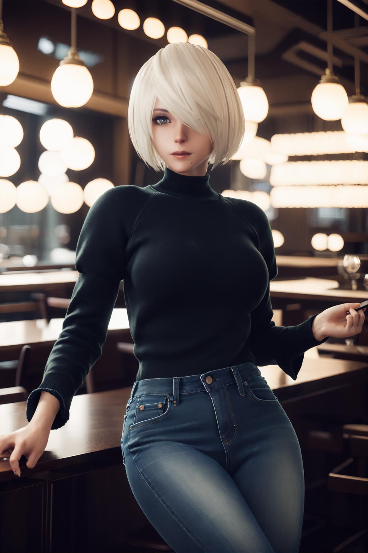 [XL&1.5] 2B (‎YoRHa No.2 Type B) Nier:Automata image by Monobot