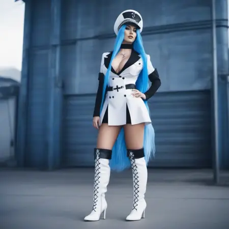Esdeath - Akame ga Kill - SDXL Realistic & Anime