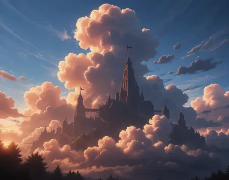 Bioshock Infinite Background (Landscape) (Illustrious) (AD)