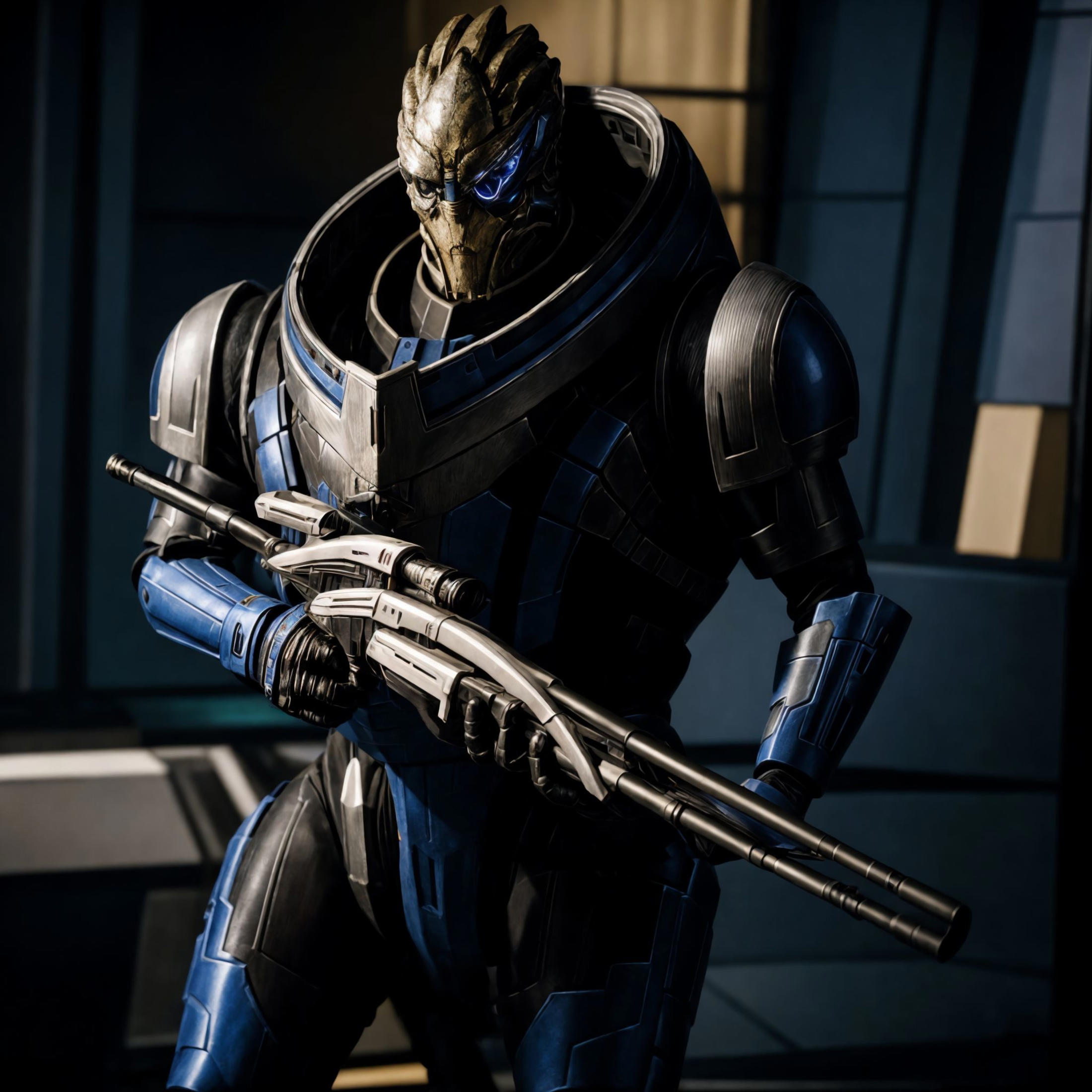Garrus Vakarian (Mass Effect) LoRA image by J1B