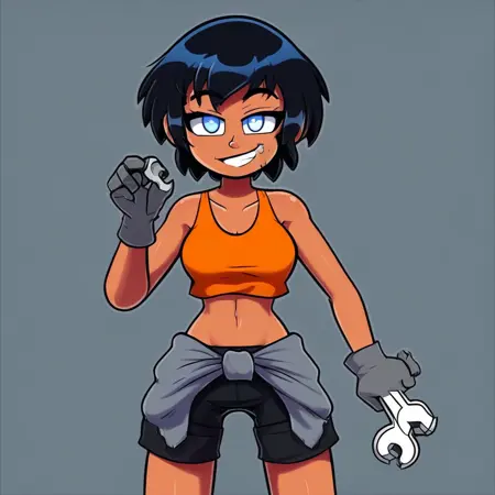 Mechanic tomboy
