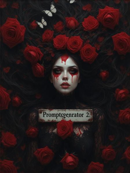 prompt with promptgenerator.  https://github.com/MarkusR1805/promptgenerator