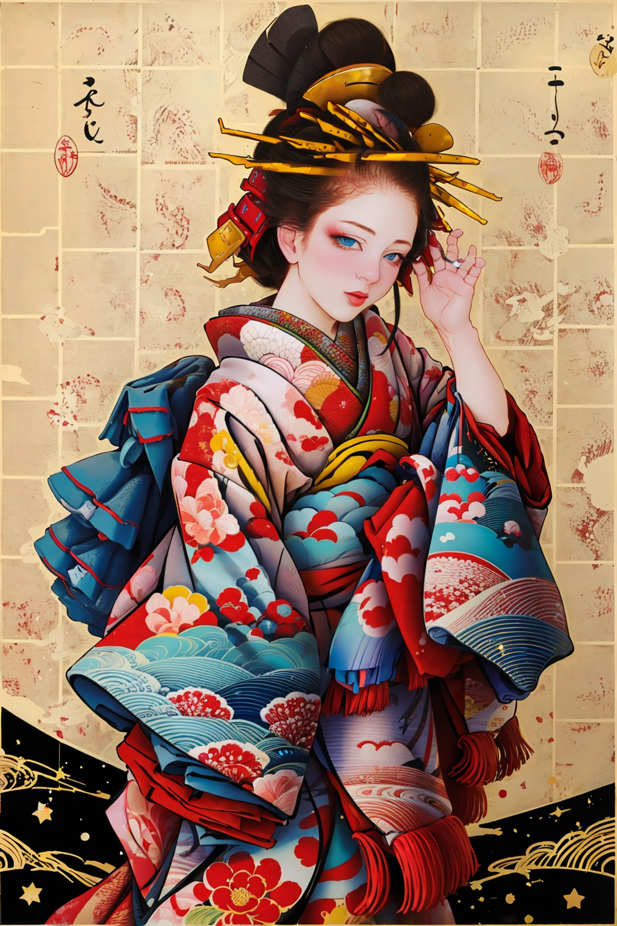 田村吉康/Tamura Yoshiyasu 美人画 beauties image by yuberkley