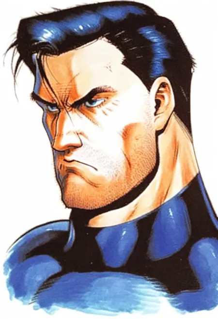 [NoobAI] Capcom's "The Punisher" Concept Art Style | パニッシャー <<カプコン>>