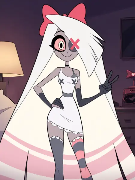 Vaggie Pilot (Hazbin Hotel Pilot) Illustrious + v-prediction model
