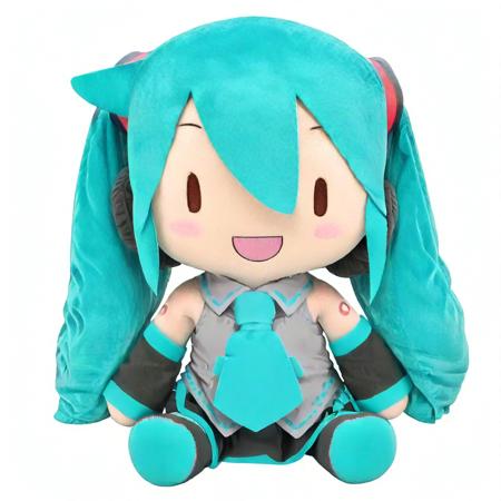 Hatsune Miku fuwapuchi plush V1