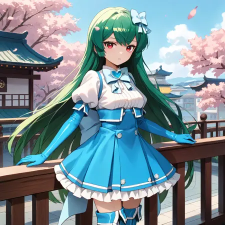 Minakami Sayo (Magia Azul) - Gushing over Magical Girls [Pony]