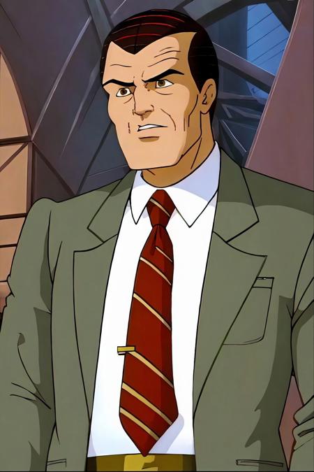 norman osborn, formal suit, necktie