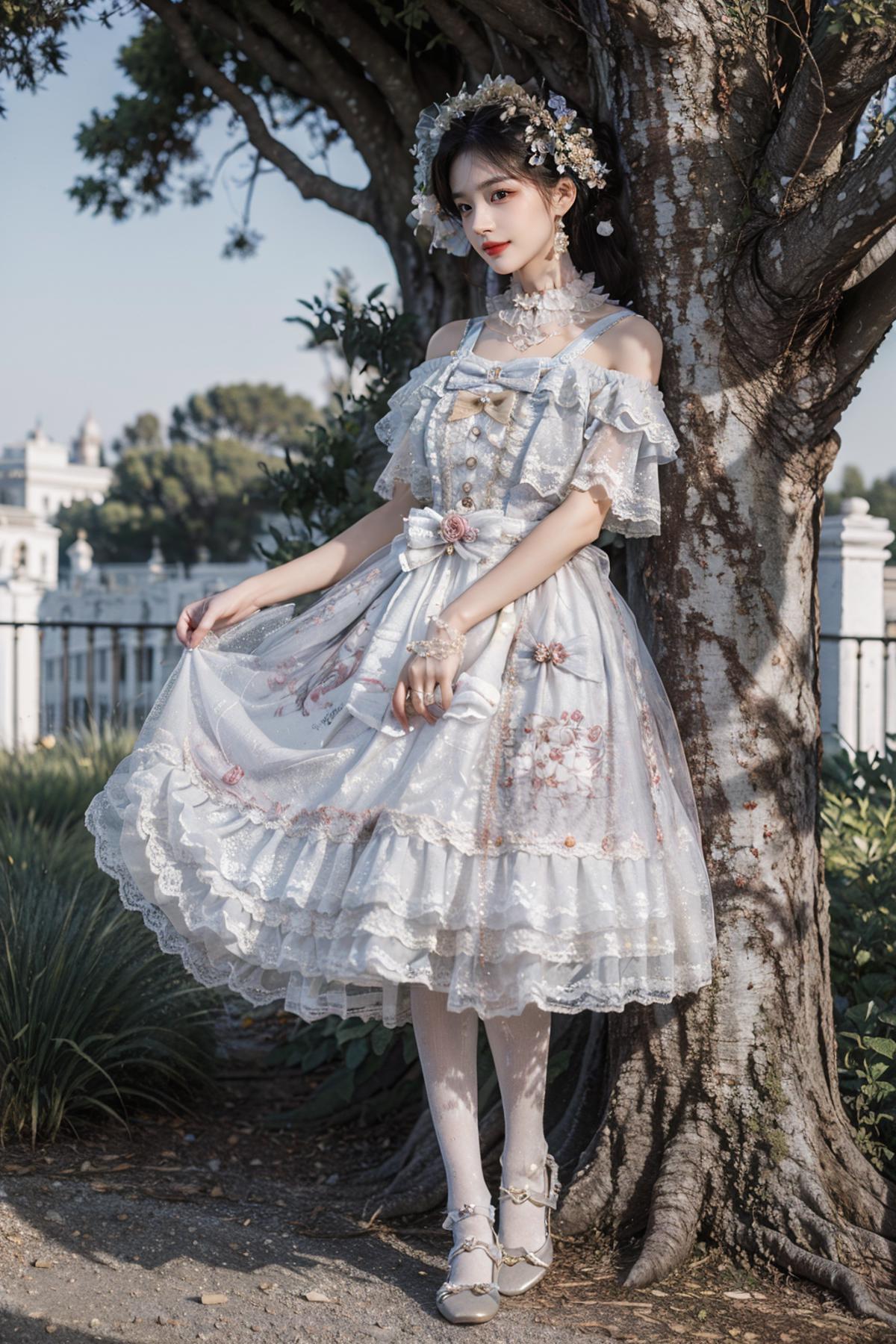 [Realistic] Modern victorian fashion dress | 洛丽塔裙子 | ロリータ ドレス Vol.2 image by cyberAngel_