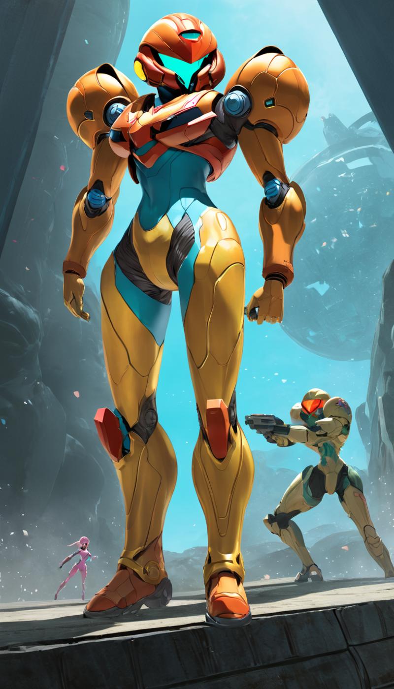 Samus Aran [Metroid] LoRA XL image by Hevok