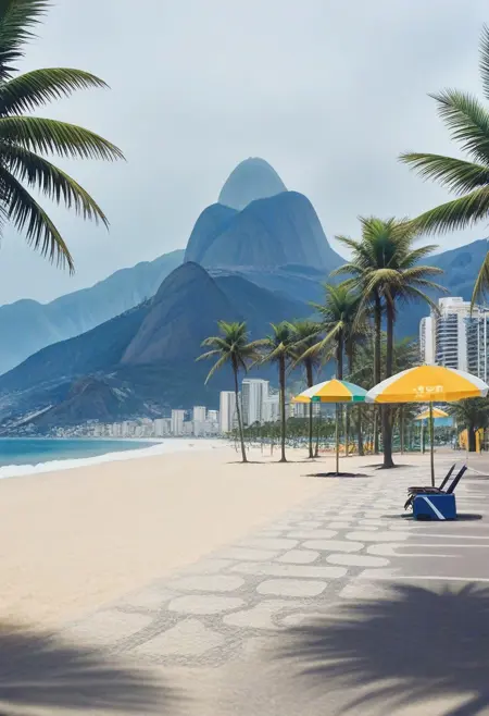 Rio de Janeiro (Brazil) Background - SDXL + Illustrious