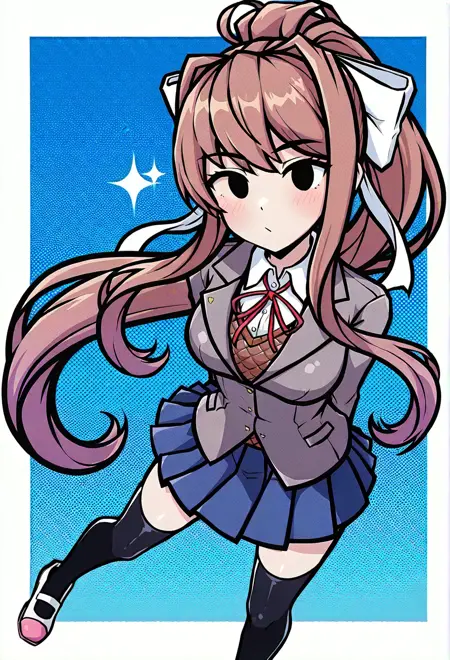 Monika (Friday Night Funkin/FNF Doki Doki Takeover)