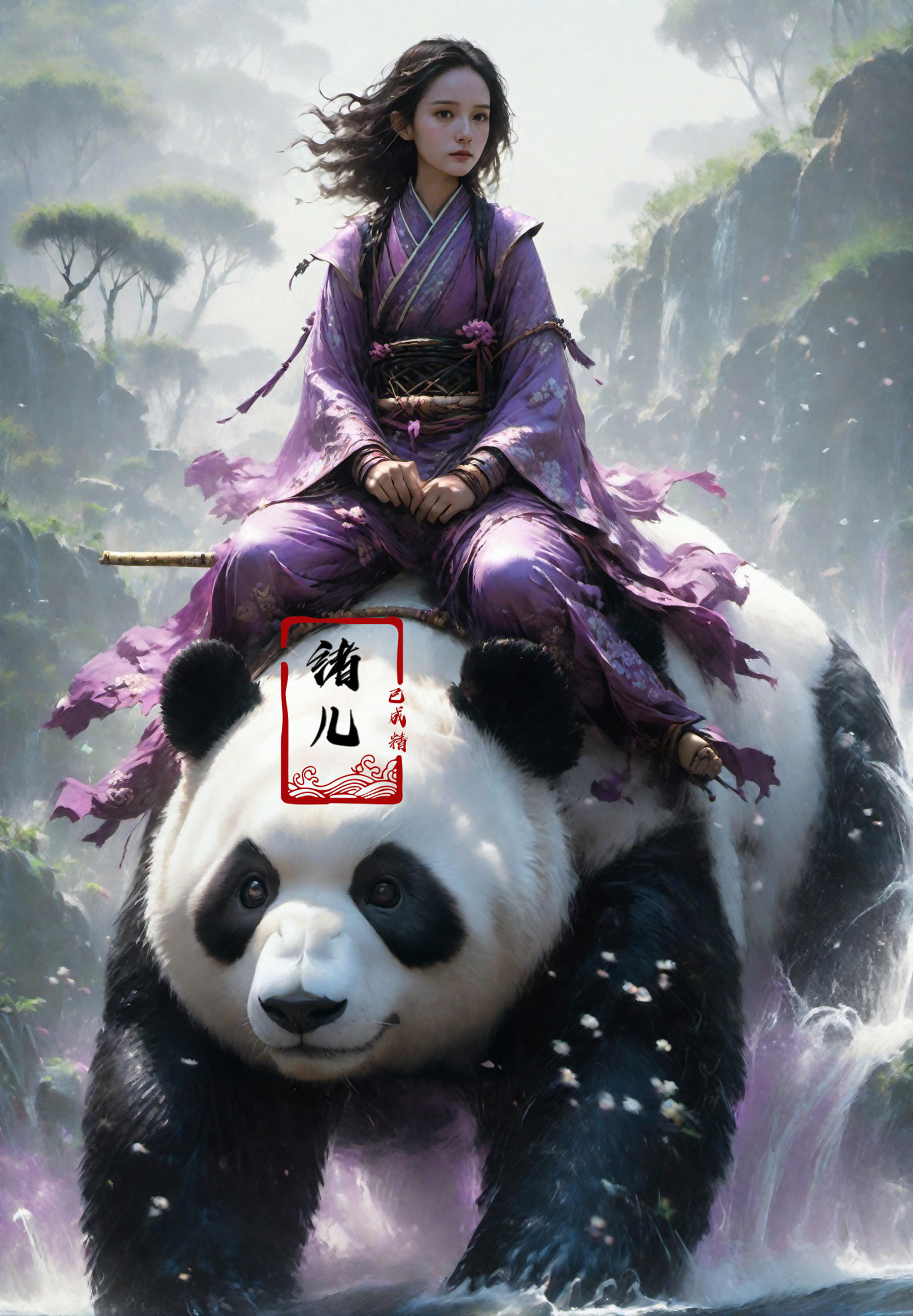 绪儿-熊猫 PANDA image by XRYCJ