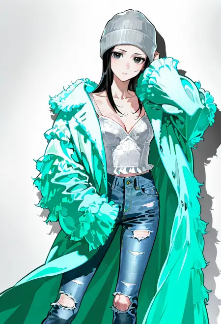 Long Tulle/Fluffy Jacket