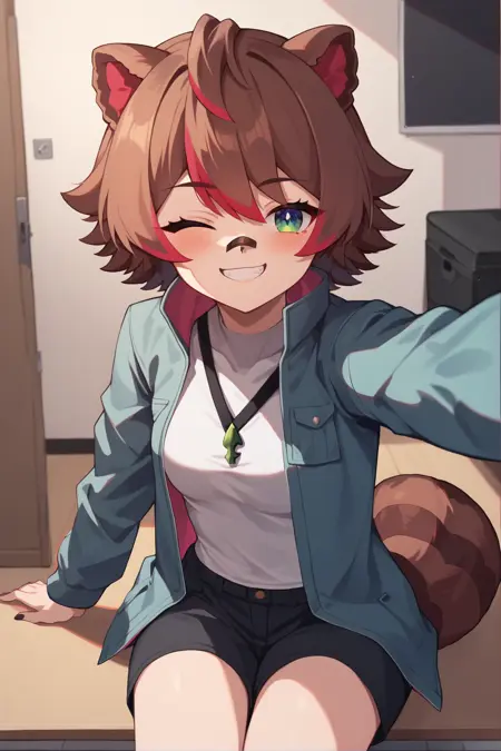 Rakkun VTuber New Model | SDXL LORA