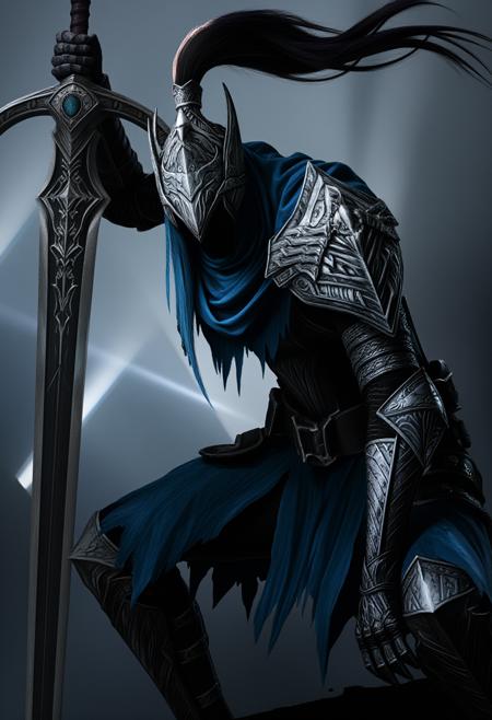 Artorias and Great Grey Wolf Sif [Z-image] ZIT1.0