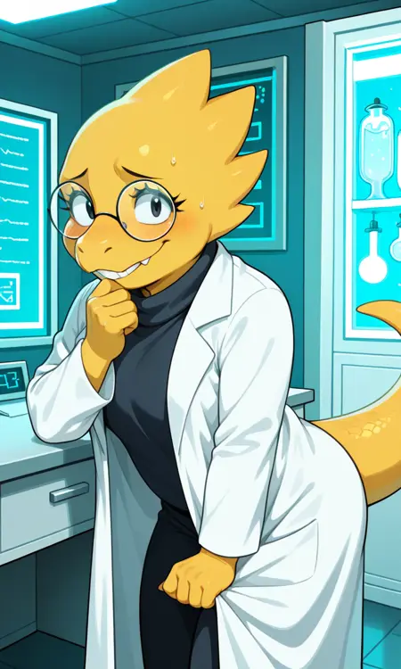 Alphys IL (Undertale)